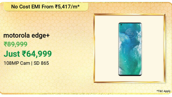 27% Off On Motorola Edge Plus