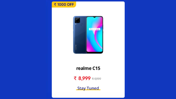 Realme C15 (Rs.1000 Off)