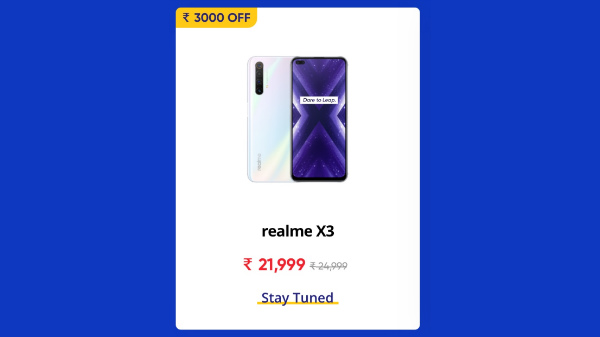 Realme X3 (Rs.3000 Off)