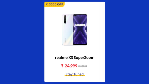 Realme X3 Super Zoom (Rs.3000 Off)