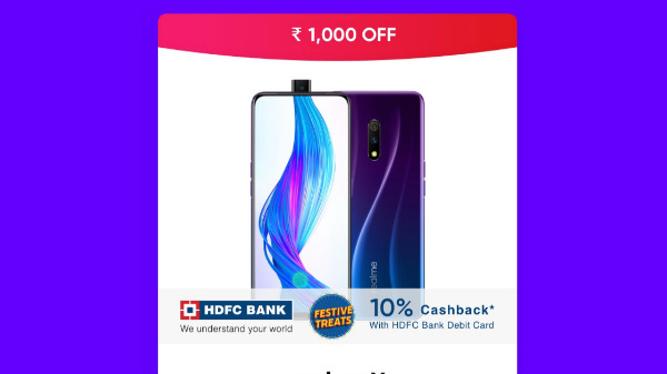 Realme X(Rs.1,000 Off)
