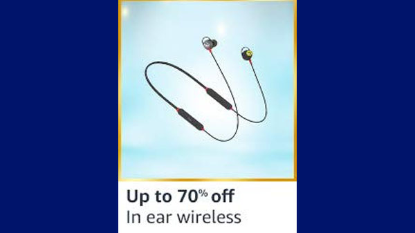 Up To 70% Off On In-Ear Wireless Headsets