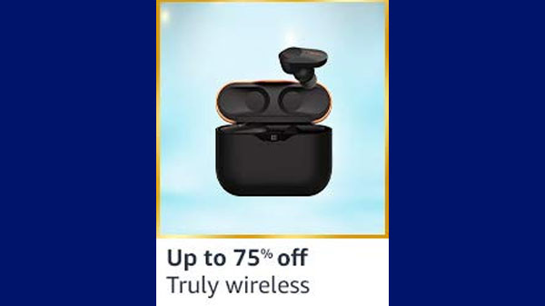 Up To 75% Off On Truly Wireless Earbuds