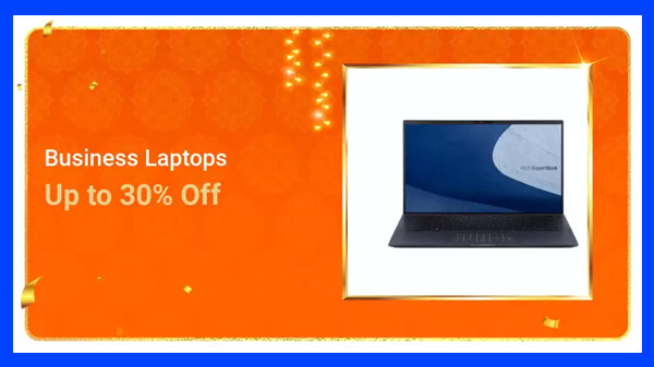 Up To 30% Off On Business Laptops