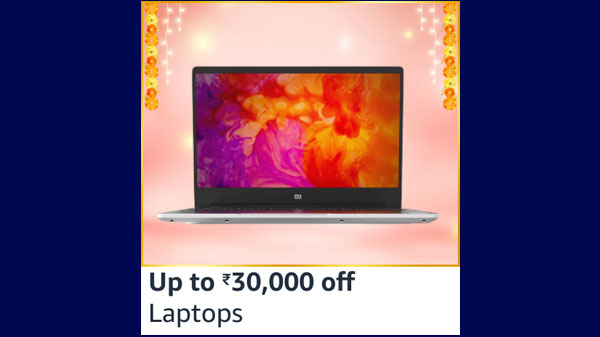 Up To 30% off On Laptops