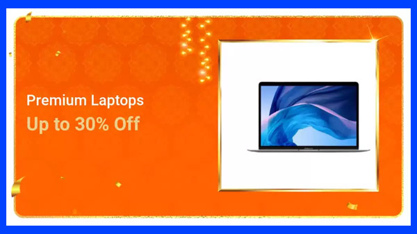 Up To 30% Off On Premium Laptops
