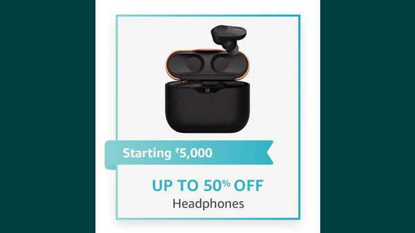 Up to 50% Off On Headphones