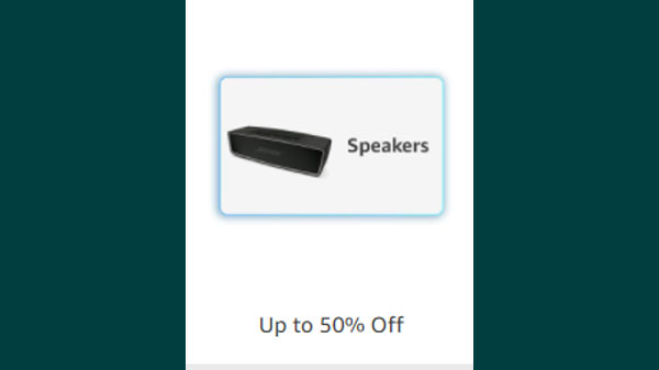 Up to 50% Off On Speakers