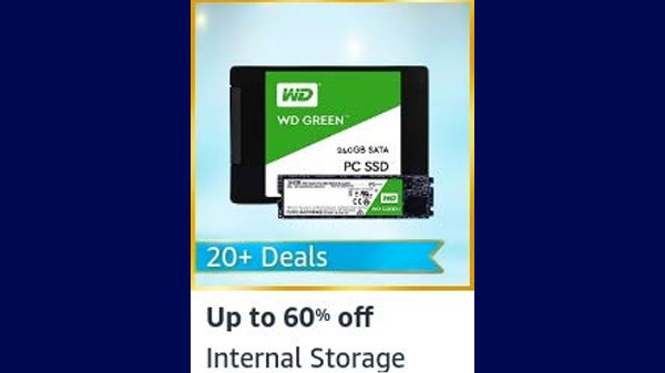 Up To 60% Off On Internal Storage