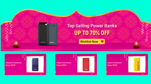 Up To 70% Off On Top Selling Power Banks
