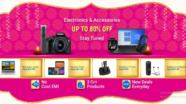 Up To 80% Off On Electronics Accessories