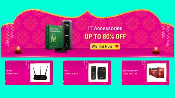Up To 80% Off On IT Accessories