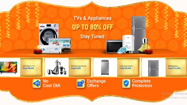 Up To 80% Off On Tvs And Appliances