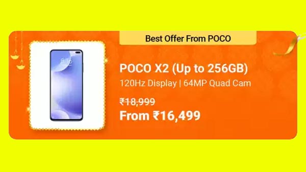 13% Off On POCO X2