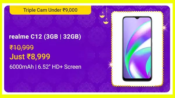 18% Off On Realme C12