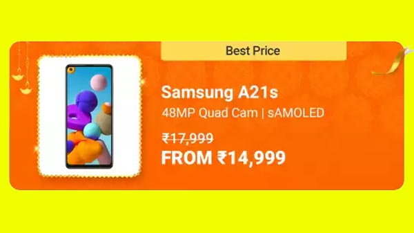 19% Off On Samsung Galaxy A21s