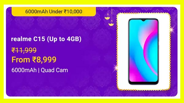 25% Off On Realme C15