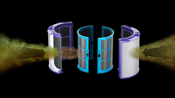 How Dyson Hot+Cool Air Purifier Destroys 99.97% Air Pollutants