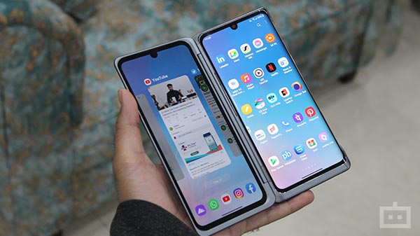 LG Velvet Usability With Dual-Screen Accessory