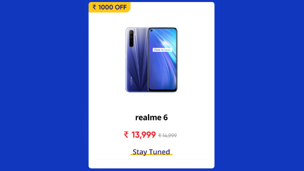 Rs.2,000 Off On Realme 6