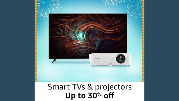 Up To 40% Off On Smart TVs And Projectors