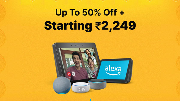 Up To 50% Off On Amazon Echo