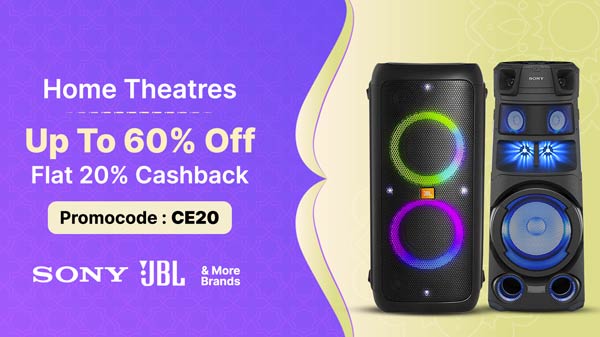 Up To 60% Off On Home Theaters