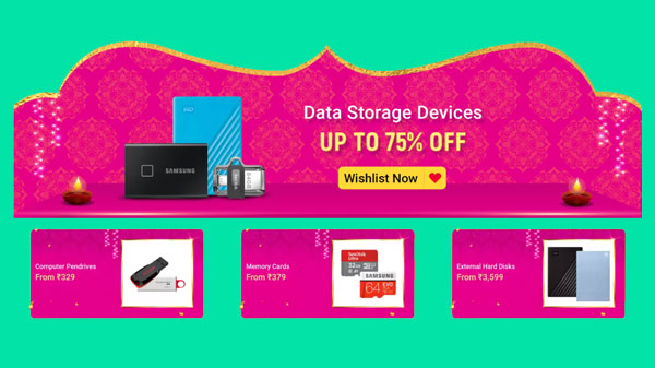 Up To 75% Off On Data Storages