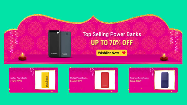 Up To 75% Off On Top Selling Power Banks