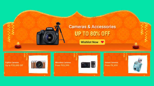 Up To 80% Off On Camera And Accessories