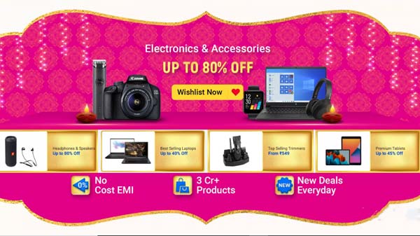 Up To 80% Off On Electronics And Accessories