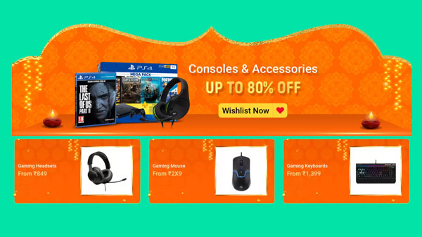 Up To 80% Off On Gaming Consoles And Accessories