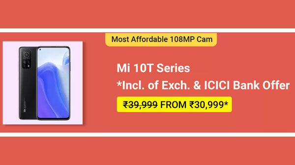 10% Off On Mi 10T