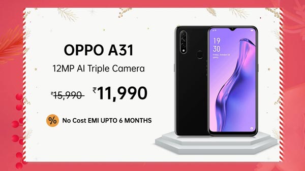 12% Off On OPPO A31 12% Off On OPPO A31