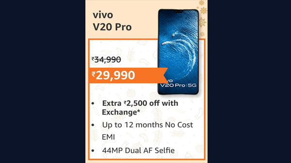 14% Off On Vivo V20 Pro 5G 14% Off On Vivo V20 Pro 5G