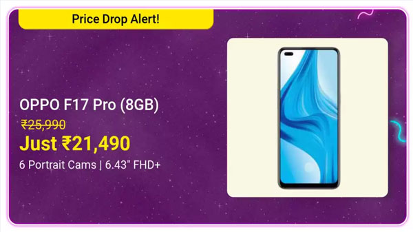 17% Off On Oppo F17 Pro 17% Off On Oppo F17 Pro