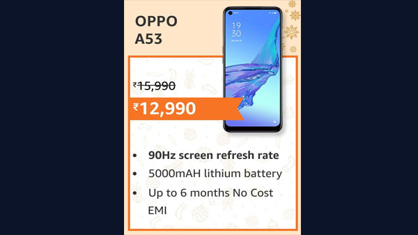 19% Off On OPPO A53 19% Off On OPPO A53
