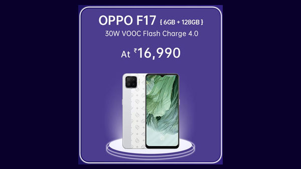 19% Off On Oppo F17