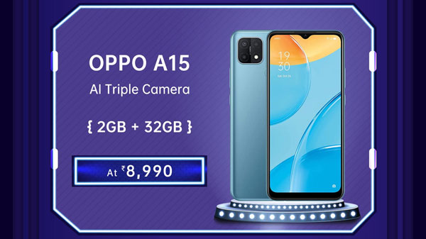 23% Off On OPPO A15