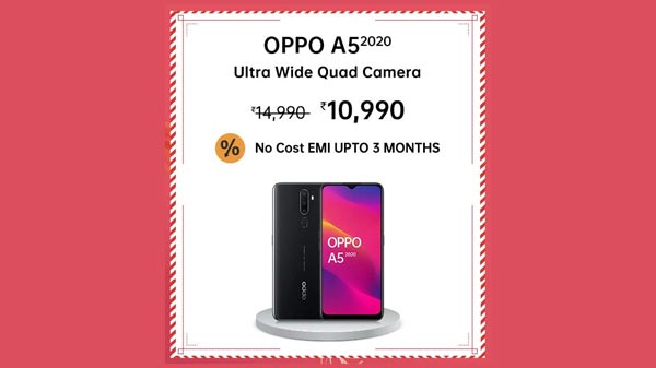 33% Off On OPPO A5 2020 33% Off On OPPO A5 2020