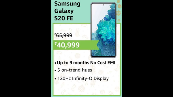 38% Off On Samsung Galaxy S20 FE 38% Off On Samsung Galaxy S20 FE