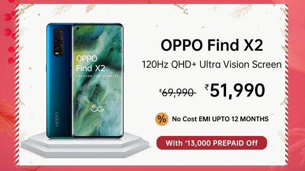 7% Off On OPPO Find X2 7% Off On OPPO Find X2