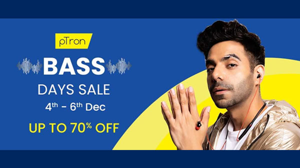 Amazon India is hosting the pTron Days Sale