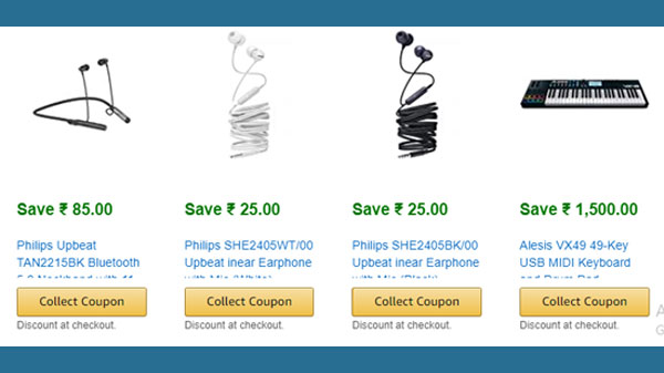 Coupons on Audio, Camera, Musical Instruments & More