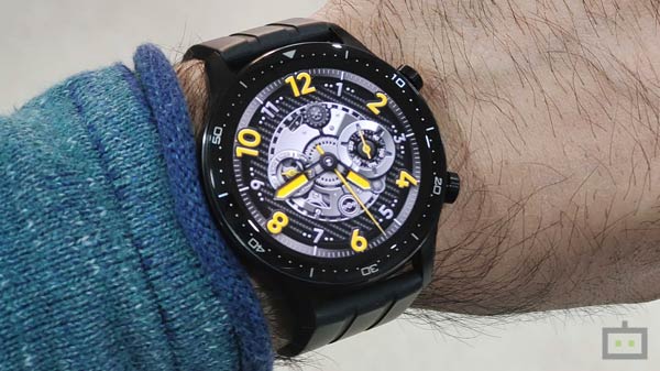 Design- Huawei Watch GT 2 Lookalike With Stainless Steel Circular Dial