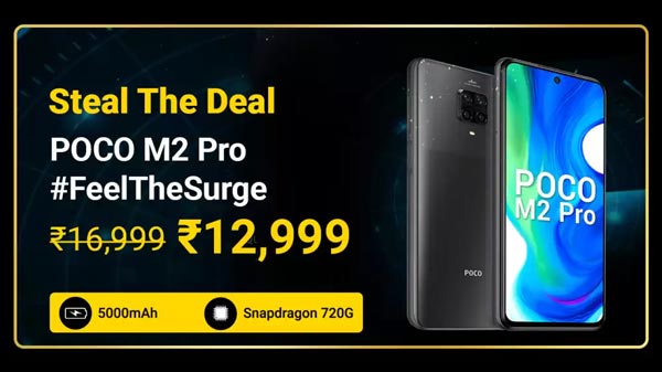 23% Off On Poco M2 Pro 23% Off On Poco M2 Pro