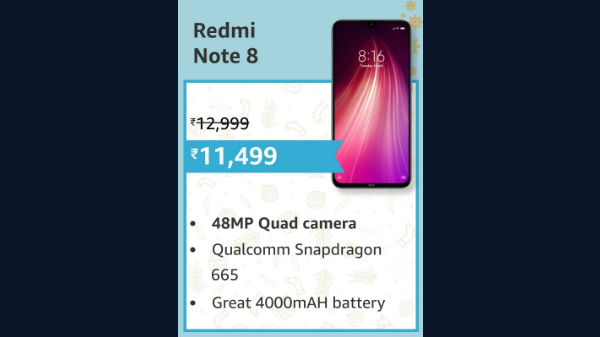 12% Off On Redmi Note 8 12% Off On Redmi Note 8