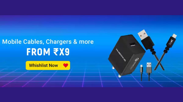 Special Discount Price on Charger And Cables