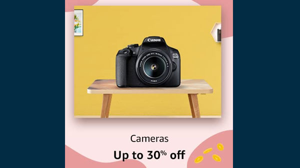 Upto 30% Off On Cameras