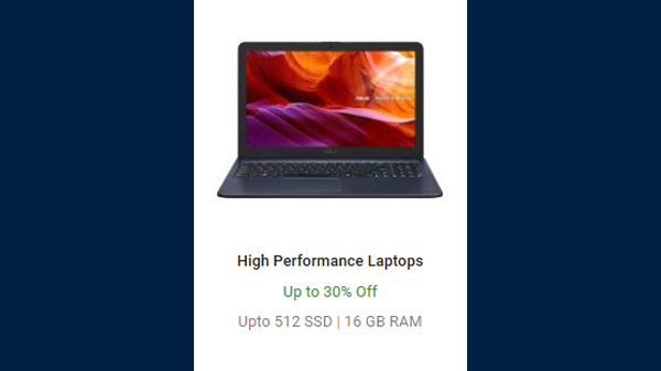 Up To 30% Off On High-Performance Laptops Up To 30% Off On High-Performance Laptops